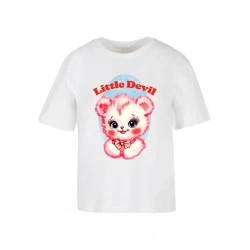 Тениска Little Devil Tee white XXL