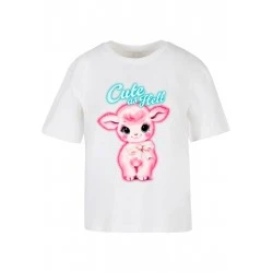 Тениска Cute As Hell Tee white XXL