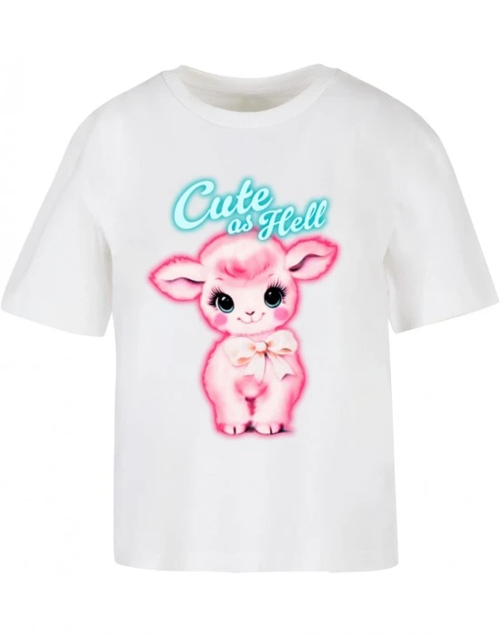Тениска Cute As Hell Tee white XXL