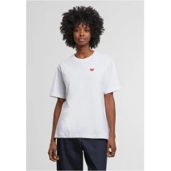 Тениска Heart Shape EMB Tee white XXL