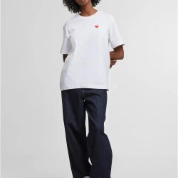 Тениска Heart Shape EMB Tee white XXL