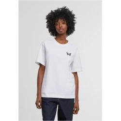 Тениска Butterfly EMB Tee white XXL