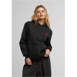 Суичър Queen Card EMB Fluffy Hoody black XXL