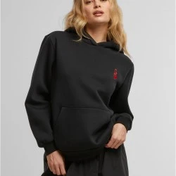 Суичър Queen Card EMB Fluffy Hoody black XXL