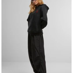 Суичър Queen Card EMB Fluffy Hoody black XXL