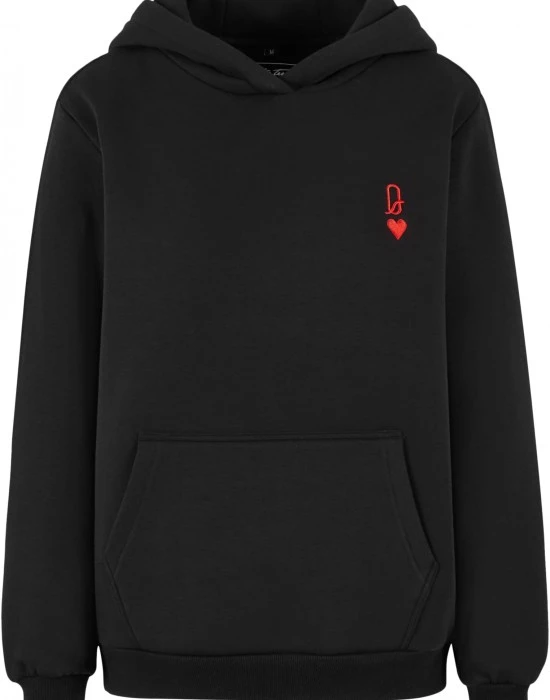 Суичър Queen Card EMB Fluffy Hoody black XXL