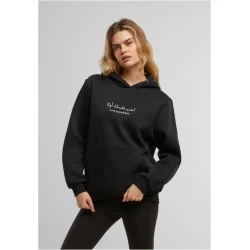 Суичър Love Yourself First EMB Fluffy Hoody black XXL