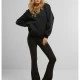 Суичър Love Yourself First EMB Fluffy Hoody black XXL