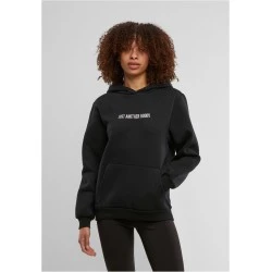 Суичър Just Another EMB Fluffy Hoody black XXL