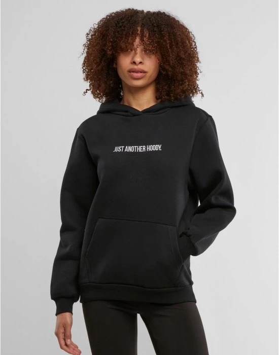 Суичър Just Another EMB Fluffy Hoody black XXL