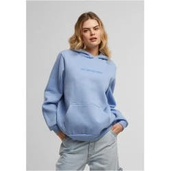 Суичър Just Another EMB Fluffy Hoody powderblue XXL