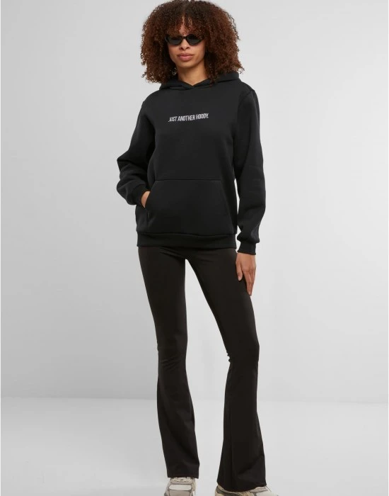Суичър Just Another EMB Fluffy Hoody black XXL