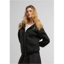Суичър Peace Sign EMB Fluffy Zip Hoody black XXL