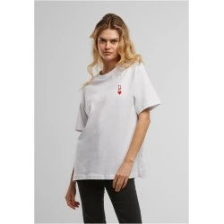 Тениска Queen Card EMB Tee white XXL