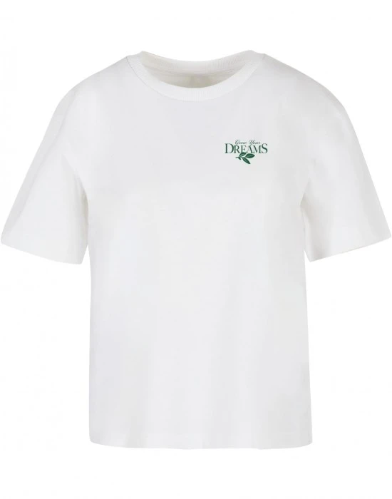 Тениска Grow Your Dreams And Plants Tee white XXL