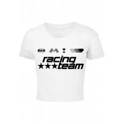 Тениска Number One Racing Team Tee white XXL