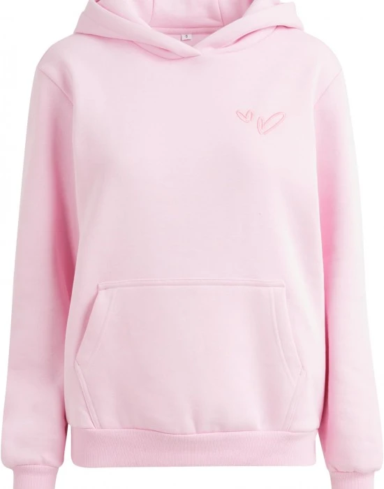 Суичър Heart Signs EMB Ladies Fluffy Hoody softpink XXL