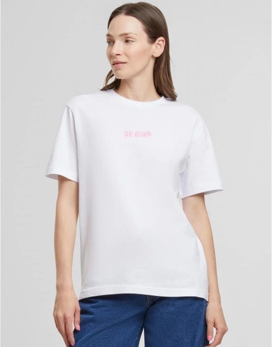 Тениска Be Kind Heart EMB Tee white XXL