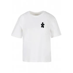 Тениска Good Karma Happy Flower Tee white XXL
