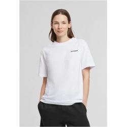 Тениска Be Happy Wording EMB Tee white XXL