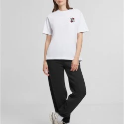 Тениска Los Angeles Roses EMB Tee white XXL
