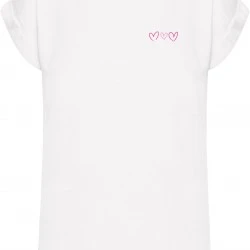 Тениска Always Trust Your Heart Ladies Extended Shoulder Tee white XXL