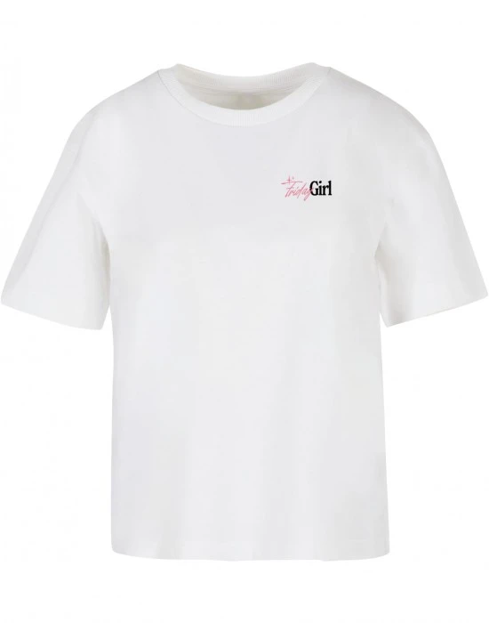 Тениска Friday Girl Tee white XXL