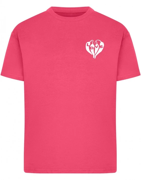 Тениска Spicy Heart Tee hibiskuspink XXL