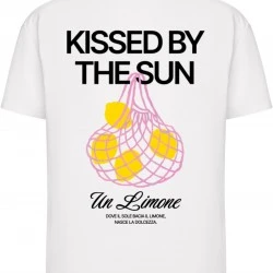 Тениска Kissed By The Sun Tee white XXL