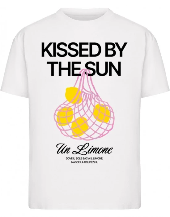 Тениска Kissed By The Sun Tee white XXL
