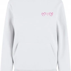 Суичър Always Trust Your Heart Ladies Fluffy Hoody white XXL