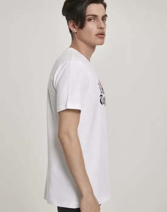 Мъжка бяла тениска Mister Tee L'Amour Toujous, Тениски - Hoodstyle.bg