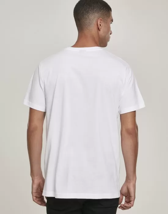 Мъжка бяла тениска Mister Tee Ni Hao, Тениски - Hoodstyle.bg