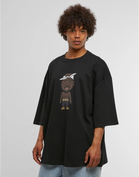 Дамска тениска LA Sketch Huge Tee black XXL