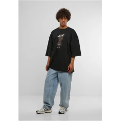 Дамска тениска LA Sketch Huge Tee black XXL
