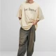 Тениска Los Angeles Wording New Huge Tee whitesand XXL