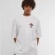 Тениска Rose Huge Tee white XXL