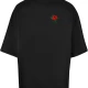 Тениска Rose Huge Tee black XXL