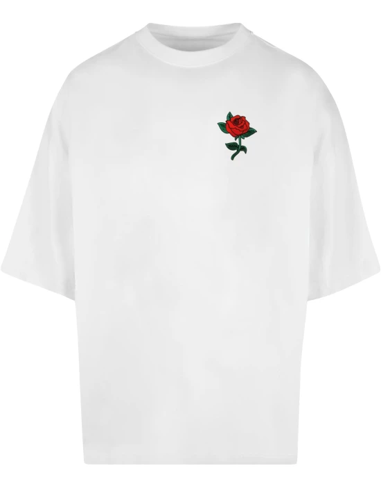 Тениска Rose Huge Tee white XXL