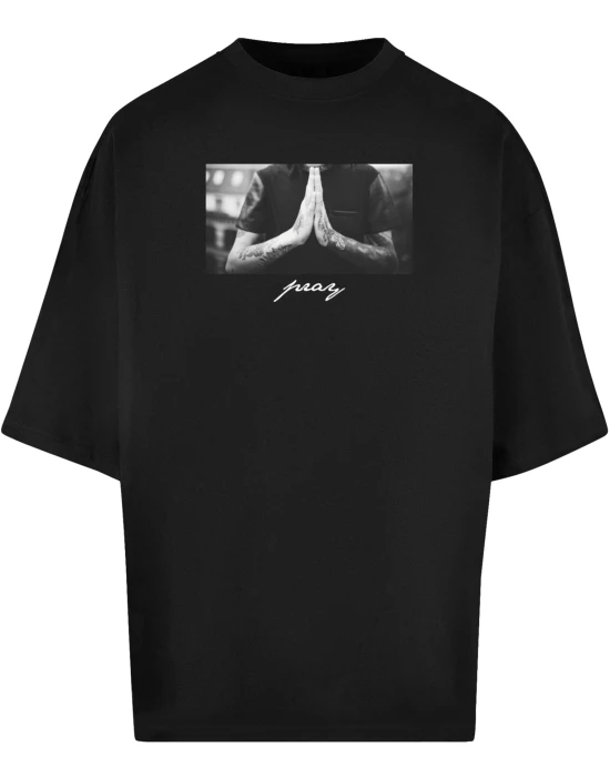 Тениска Pray New Huge Tee black XXL