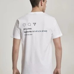 Мъжка тениска Mister Tee Do It For The Gram в бял цвят
