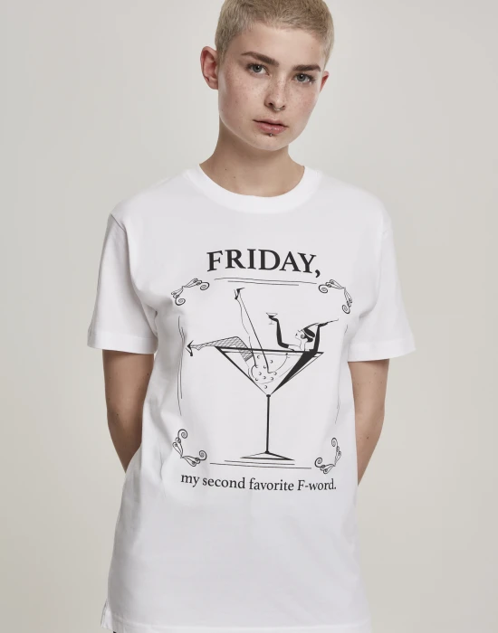 Дамска тениска Ladies F-Word Tee white XS