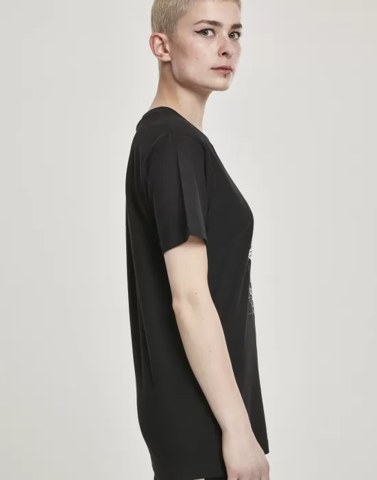 Дамска тениска Mister Tee Moth в черен цвят, Тениски - Hoodstyle.bg