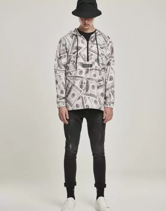 Мъжко яке ветровка Mister Tee Dollar, Ветровки - Hoodstyle.bg