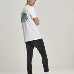 Мъжка тениска Mister Tee Cozy в бял цвят