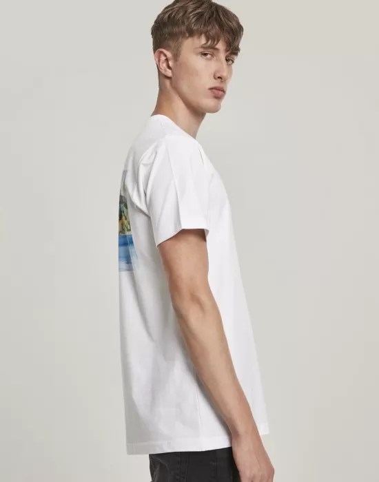 Мъжка тениска Mister Tee Cozy в бял цвят, Тениски - Hoodstyle.bg
