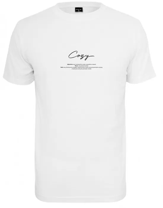 Мъжка тениска Mister Tee Cozy в бял цвят, Тениски - Hoodstyle.bg