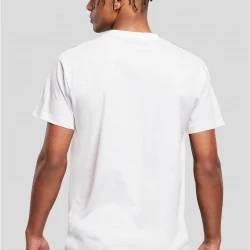Мъжка тениска в бял цвят MISTER TEE Toronto Sketch 