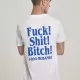 Мъжка тениска Mister Tee Mobamba в бял цвят, Тениски - Hoodstyle.bg