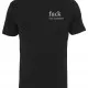 Мъжка тениска Mister Tee FCK в черен цвят, Тениски - Hoodstyle.bg